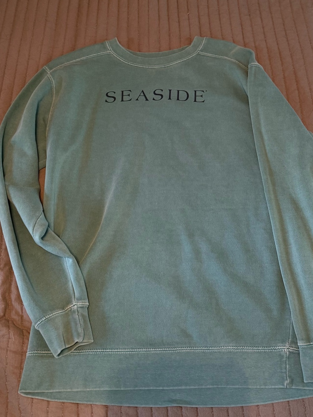 Comfort Colors Seaside Crewneck Sweatshirt - Seafoam